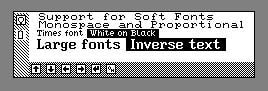Black and White display driver library