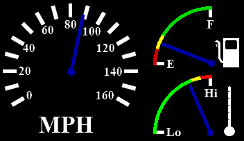 Screen design preview Vertical Speed