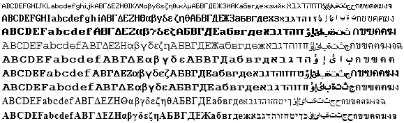 Small ISO 8859 in IconEdit Font Library