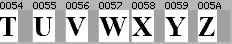 Font with default width waste space