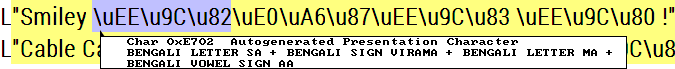 High Plane Emoji in 8-bit Text Strings as UTF-8 Hexadecimal