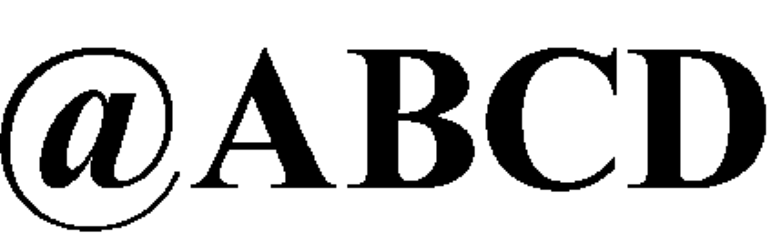 Included European pre-defined font selection 255