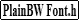 Convert fonts and images to PlainBW C-source code