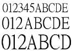 Asian CJK B&W or Grey-level Anti-Alias font